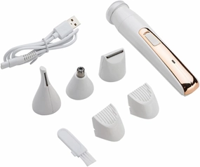 1set Rechargeable Hair Removal Device for Women Precision Trimmer Epilator Floating Design Convenient for Legs Bikini Face and Underarms