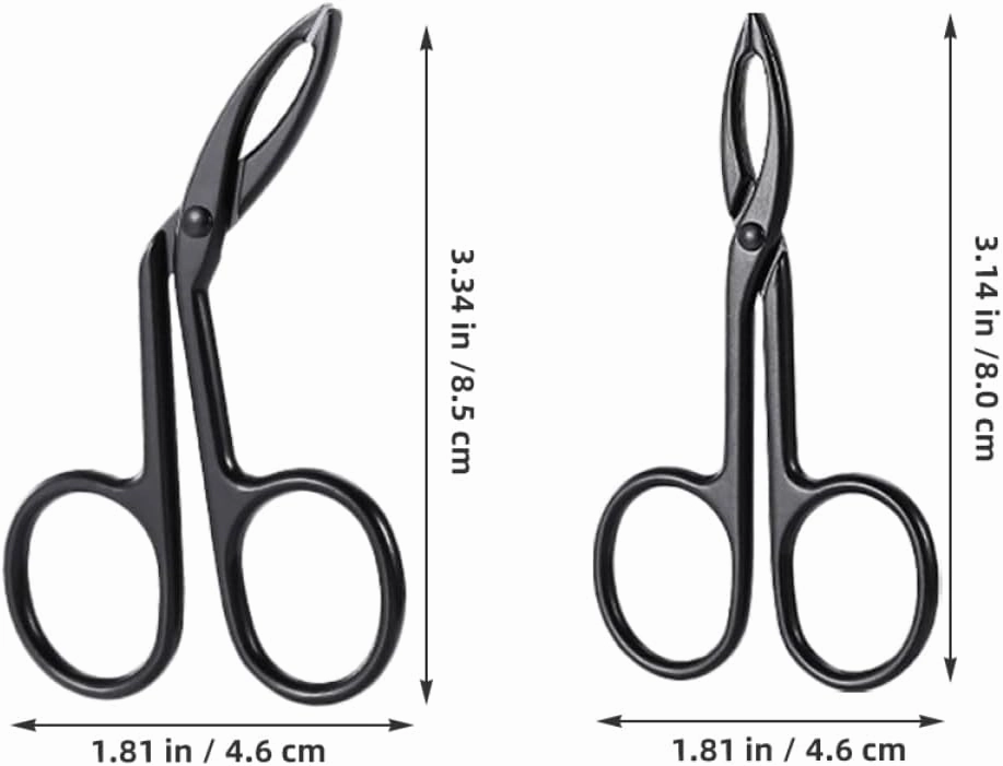 3sets 4 Pcs Stainless Steel Eyebrow Tweezers with Curved and Straight Tips Precision Plucker for Shaping Eyebrows and Removing Facial Hair Portable Design for Women 4pcs*3