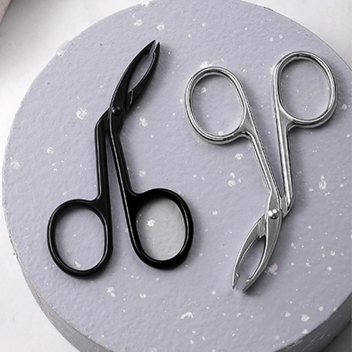 3sets 4 Pcs Stainless Steel Eyebrow Tweezers with Curved and Straight Tips Precision Plucker for Shaping Eyebrows and Removing Facial Hair Portable Design for Women 4pcs*3