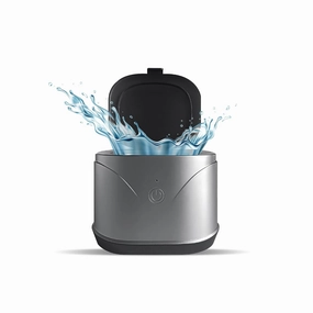 46kHz Ultrasonic Retainer Cleaner Machine - 220ML Ultrasonic Jewelry Cleaner - Mouth Guard Ultrasonic Cleaner for Aligner, Night guard, Braces, Toothbrush, Denture Cleaner