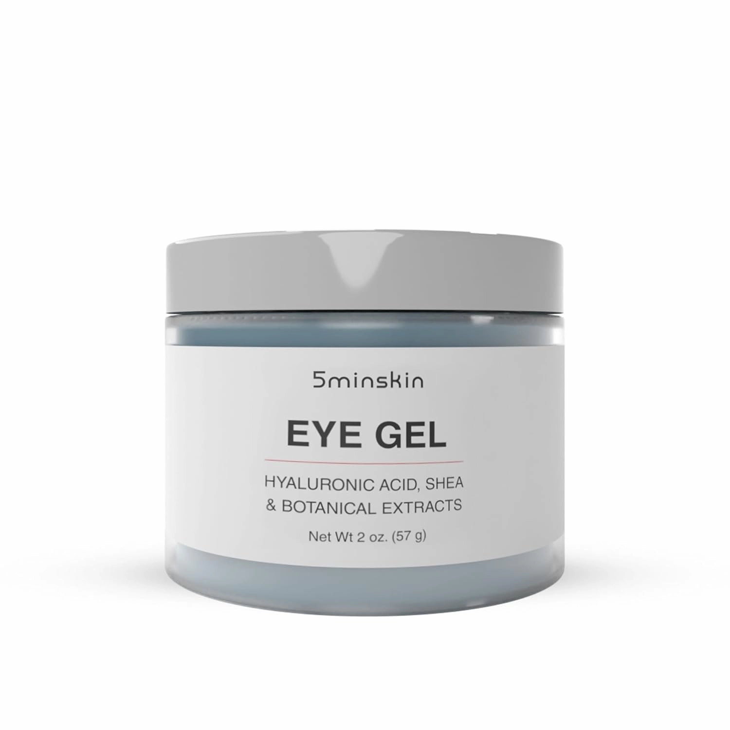 5minskin Eye Gel with Hyaluronic Acid, Shea & Botanical Extracts | Cooling Under Eye Cream For Dark Circles And Puffiness | Anti Aging Eye Cream | Eye Brightening Night Eye Cream | Lift & Firm Eye Gel