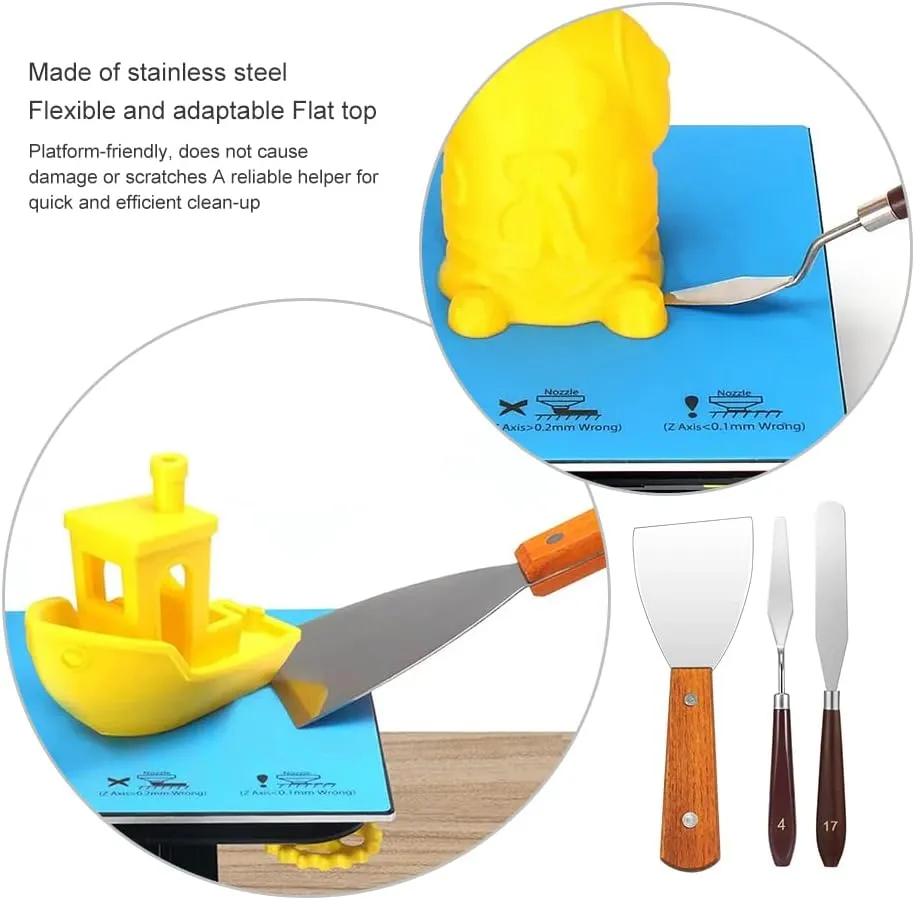 82 Pcs 3D Printer Tool Kit with Case, 3D Printing Tools with Accessories of Deburring Tool, Nozzle Cleaning Kit, Screwdriver Kit, Tube Cutter for 3D Print Removing, Cleaning, Finishing, Craving
