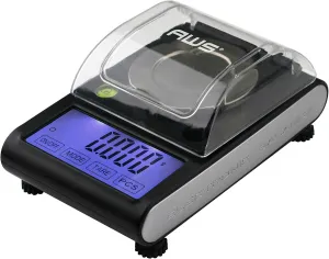 American Weigh Scales ZEO-50 Black Milligram Scale - 50g Capacity x 0.001g Precision, Pocket Size, Digital Jewelry and Powder Weighing Tool