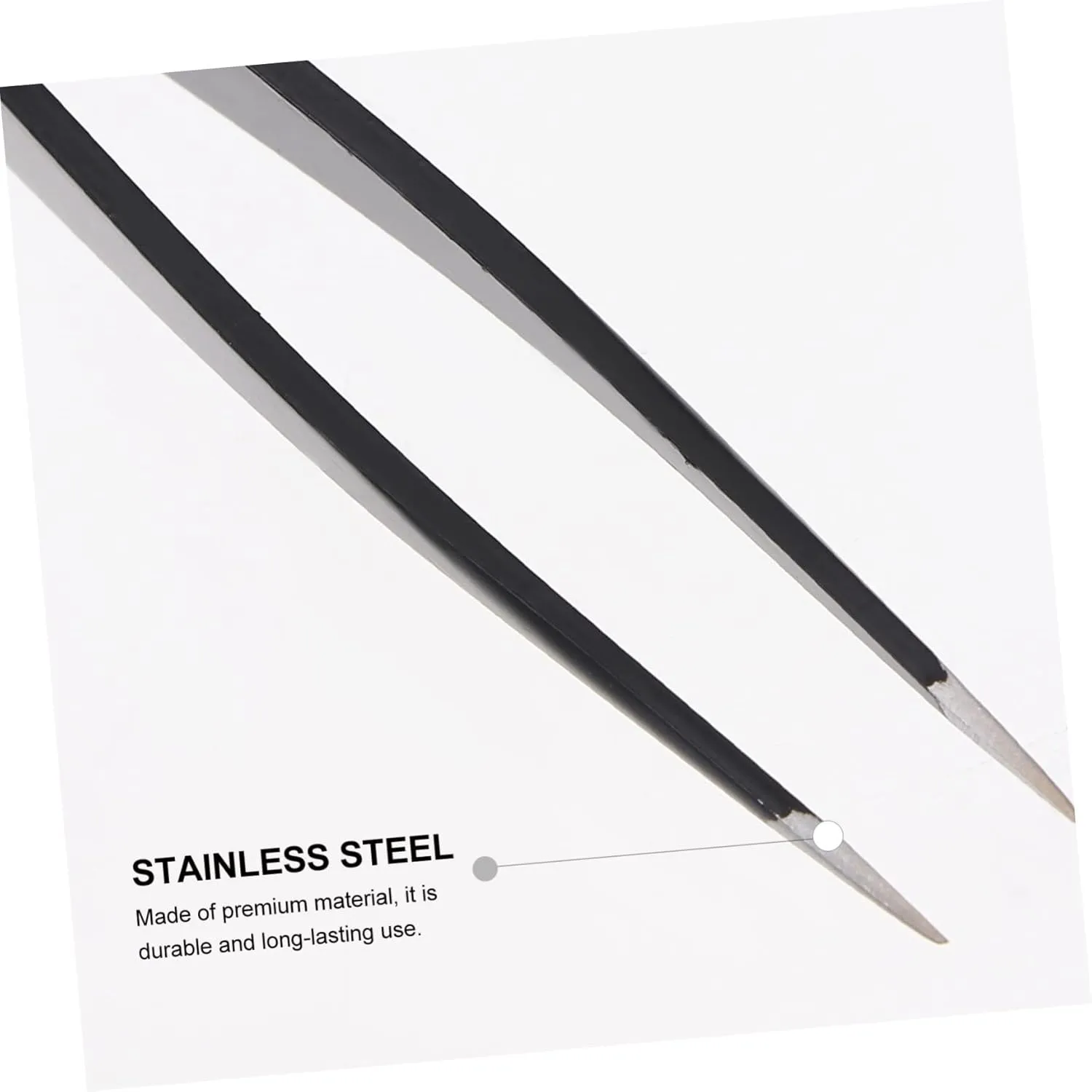 Angoily 12pcs Stainless Steel Eyelash Tweezers for Makeup Ergonomic Design for Easy Eyebrow Grooming Makeup Tool for Precision Application