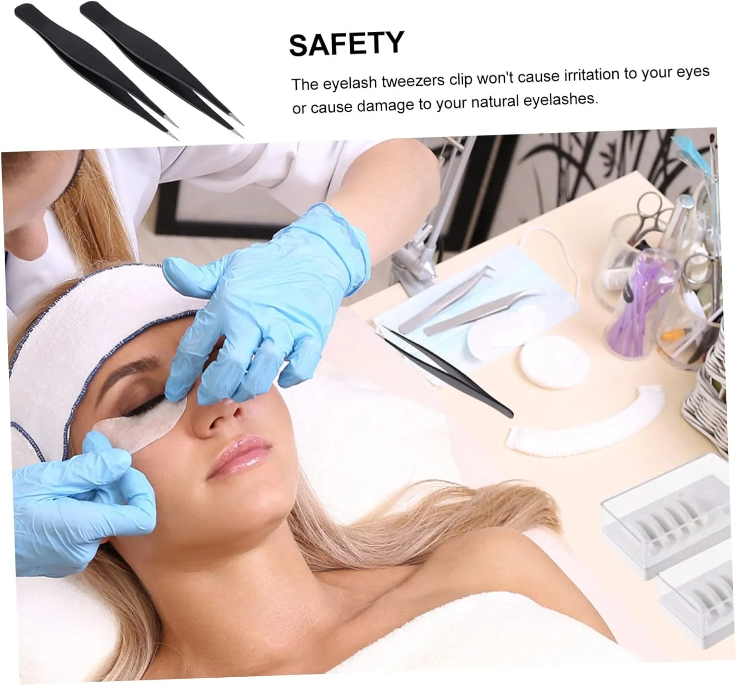 Angoily 12pcs Stainless Steel Eyelash Tweezers for Makeup Ergonomic Design for Easy Eyebrow Grooming Makeup Tool for Precision Application