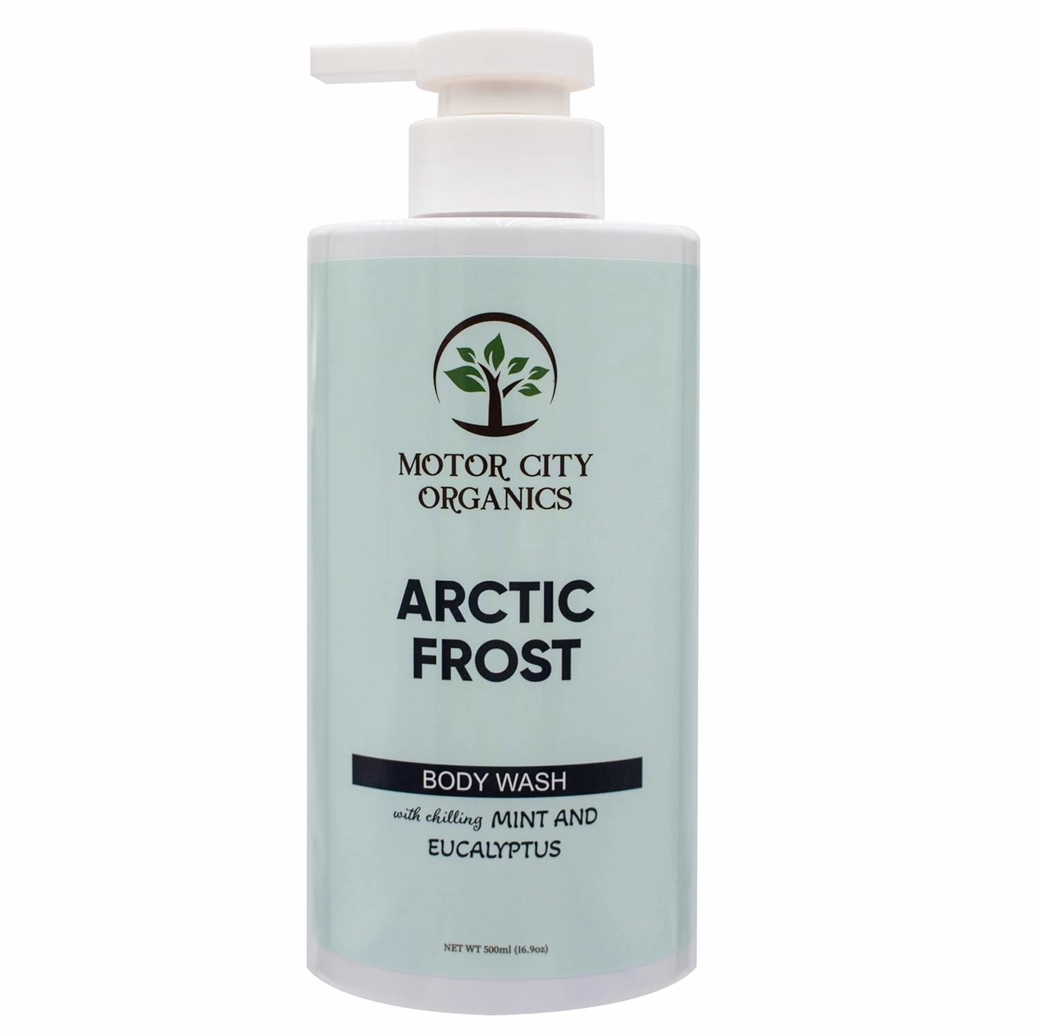 Arctic Frost Body Wash | Infused with Refreshing Mint & Cooling Botanicals - 16.9 oz | Gentle Formula | Suitable for All Skin Types | Paraben-Free