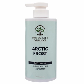 Arctic Frost Body Wash | Infused with Refreshing Mint & Cooling Botanicals - 16.9 oz | Gentle Formula | Suitable for All Skin Types | Paraben-Free