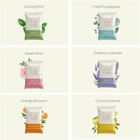 Aromatherapy Shower Steamers with Natural Essential Oils - Relaxation and Luxury Self Care Birthday Gifts for Women and Men - Variety 6 Pack