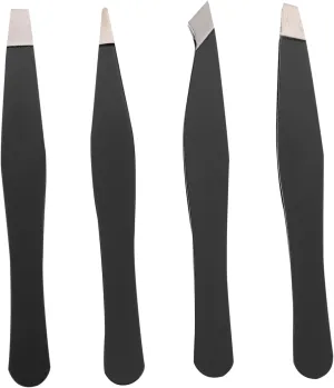 balacoo 20pcs Eyebrow Tweezers Ergonomic Design Brow Clips for Precision Grooming for Eyebrow Shaping and Hair Removal Beauty Tool for Makeup Bags and