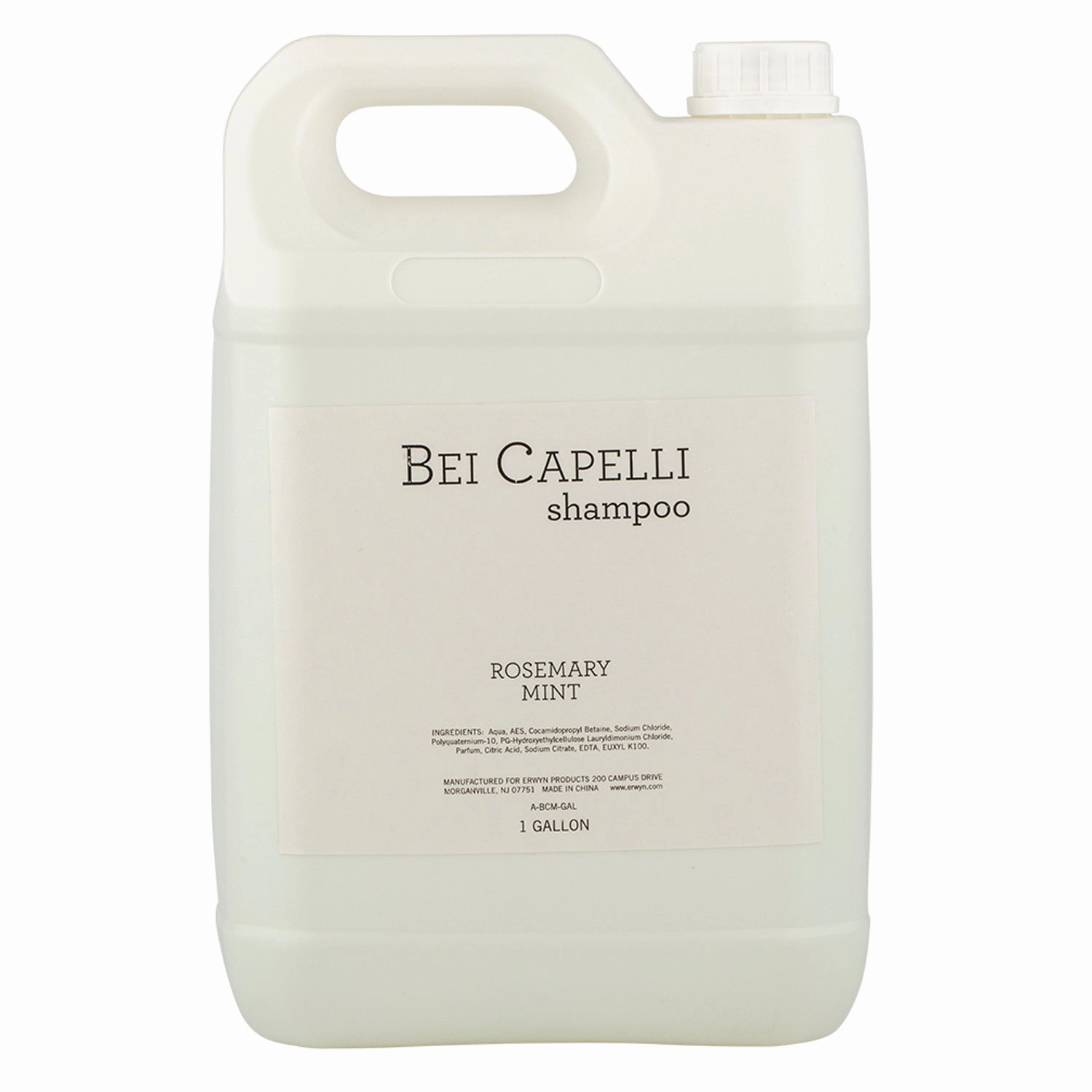 BEI CAPELLI: MONOGRAM 1 Gallon Shampoo