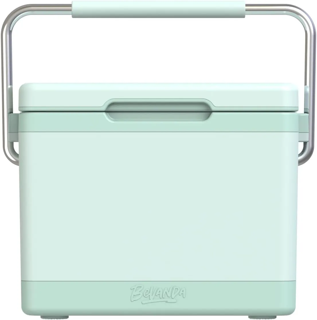 Bevanda - Verge Insulated Lunch Box Cooler - Durable Hard Shell - 2 Magnetic Ice Packs Included - Magnetic Lid & Air Tight Seal - Keeps Food Hot or Cold for Hours - Stainless Steel Handle