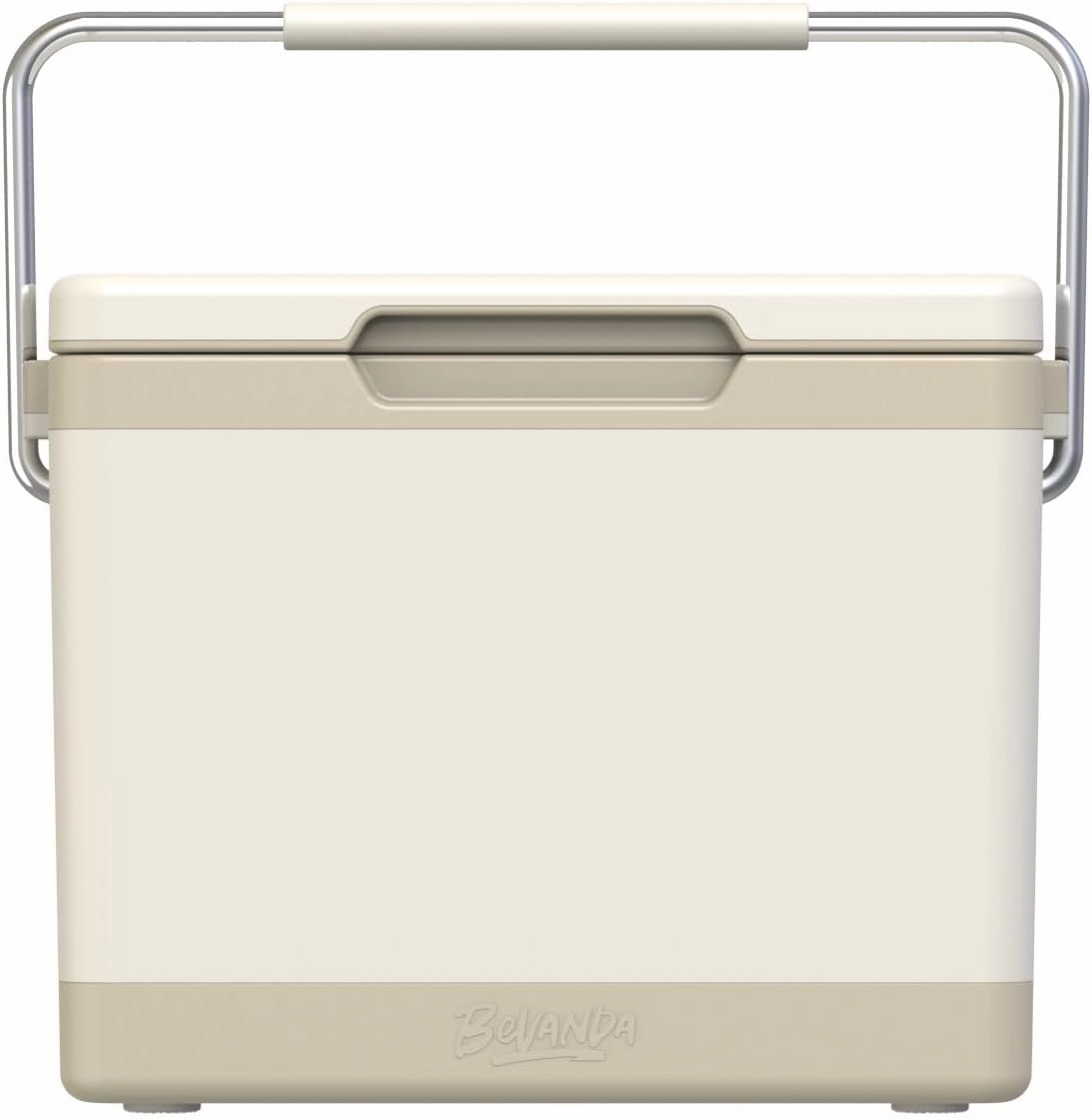 Bevanda - Verge Insulated Lunch Box Cooler - Durable Hard Shell - 2 Magnetic Ice Packs Included - Magnetic Lid & Air Tight Seal - Keeps Food Hot or Cold for Hours - Stainless Steel Handle