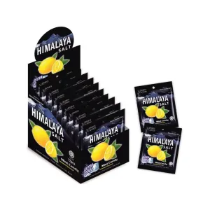Big Foot Natural Himalaya Salt Mint Candy - Lemon Flavour (12 Packs Each) - 36 Box