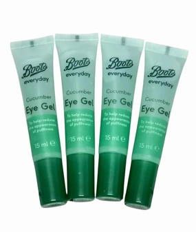 Boots Everyday Cucumber Eye Gel, 15ml(4 x0.51 oz), Pack of 4
