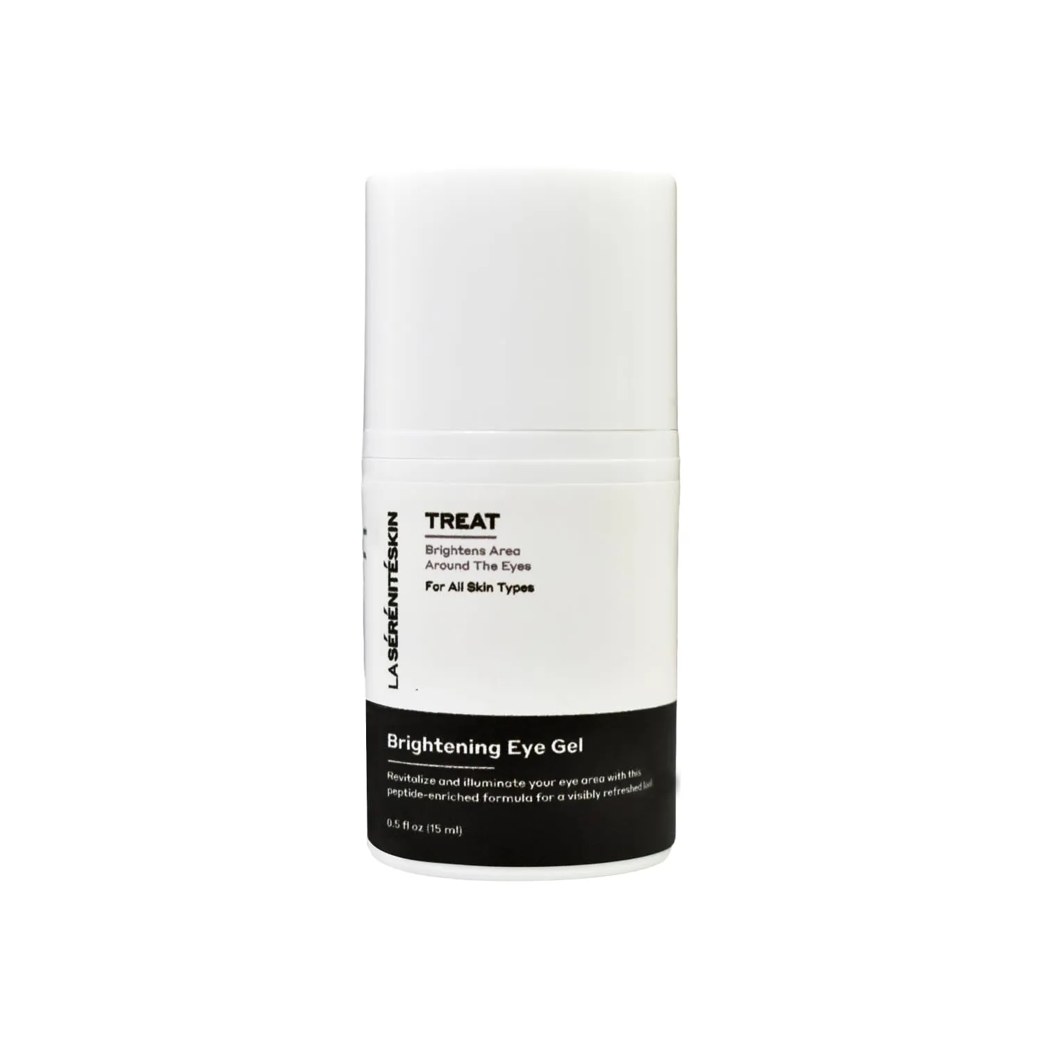 Brightening Eye Gel | Under Eye Brightener Gel For Puffy Eyes with Peptides | Soothing Eye Gel for Eye Care, Dark Circles, Fine Lines and Wrinkles - 0.5 fl oz