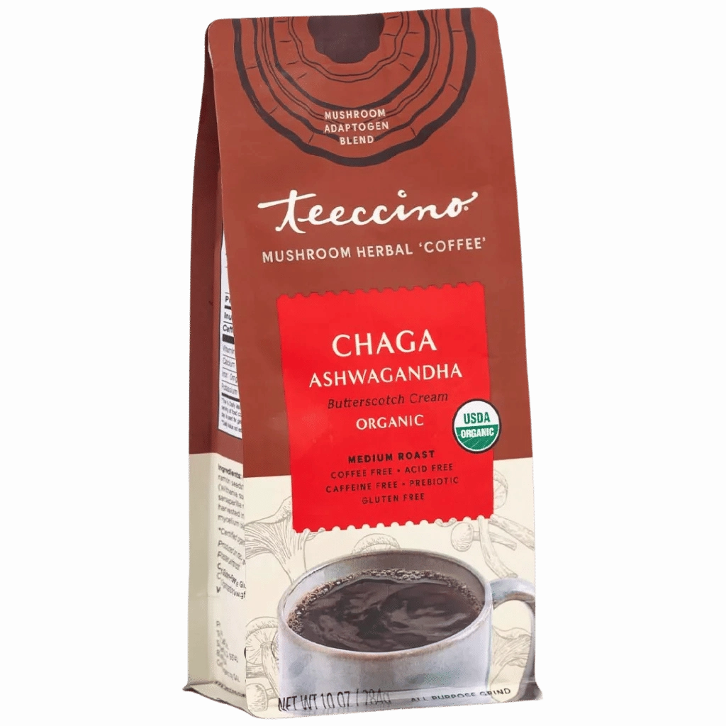 Chaga Ashwagandha Butterscotch Mushroom Herbal Coffee