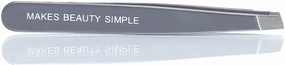 COSMETICS, MINI TWEEZERS – Best Natural Makeup Looks & Tools / Sharp, Slanted Tip Tweezers For Perfect Brows – Travel Size