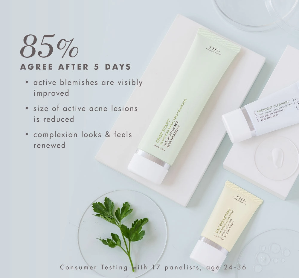 Crisp Start® by FarmHouse Fresh skincare