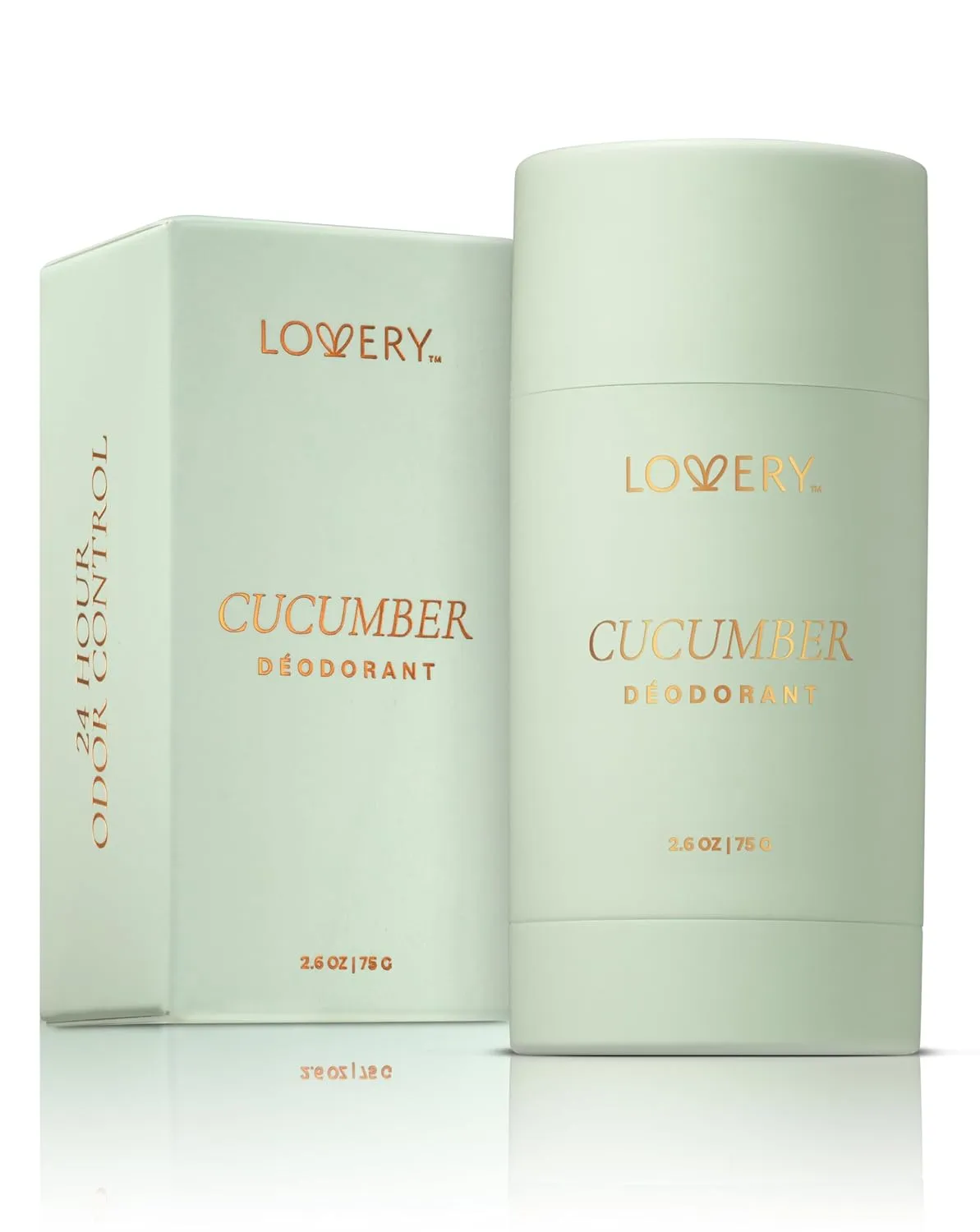 Cucumber Deodorant Aluminum-Free with 24-Hour Odor Protection – Refreshing Cucumber Scent with Organic Coconut Oil & Shea Butter – Baking Soda Free, Cruelty-Free, Gentle for Sensitive Skin, 2.65 oz
