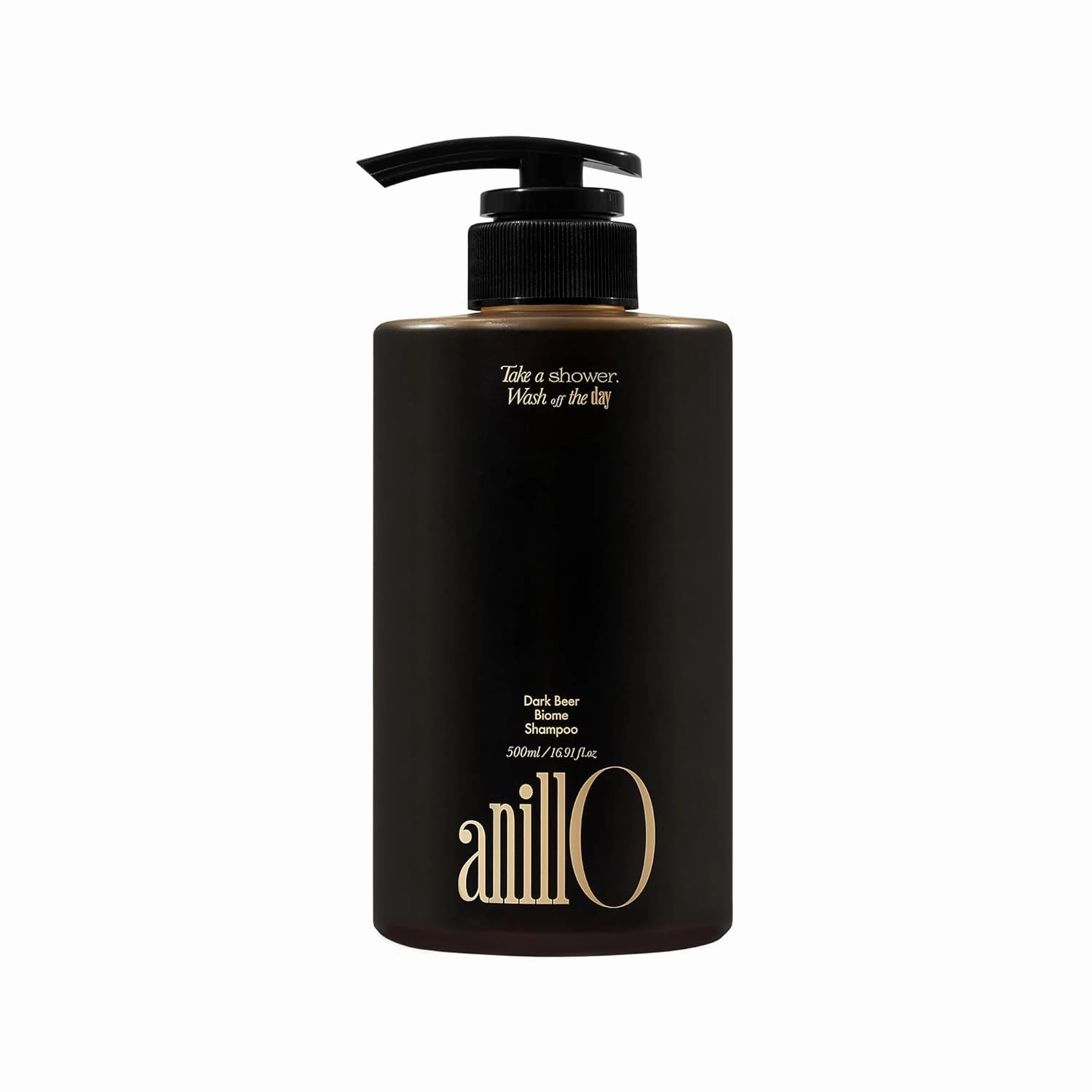 Dark Beer Biome Shampoo - Vegan Anti-Hair Loss Sclap Care with Caffeine & Green Mint Complex for Thicker Stronger Hair- Deep Cleansing, Oil Control & Cooling Effect, Sulfate-Free 500 ml / 16.9 fl oz