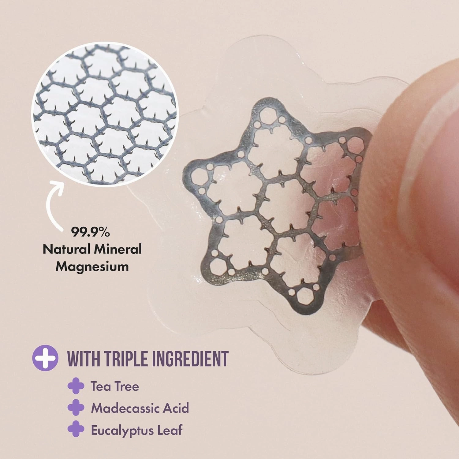 Deep Blemish Microdarts | Pimple Patch | Fast-Acting | Quick Calming | 99.9% Pure Magnesium | Madecassic Acid | Tea Tree | Eucalyptus Leaf | Hydrocolloid Spot Care Patch (7. SMALL 2PKS 20 PCS)