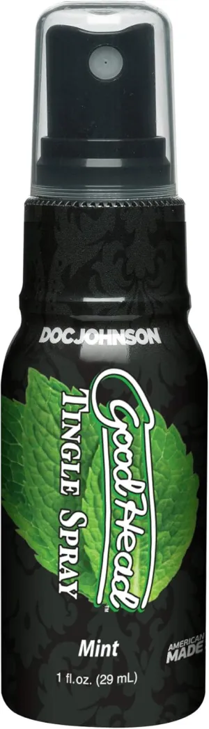 Doc Johnson Goodhead - Tingle Spray - Mint - 1 Fl. Ounce (29 Ml), Mint