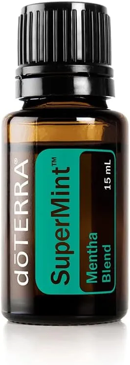 doTERRA SuperMint Mentha Blend Freshens Breath and Supports Healthy Digestive System - 15ml