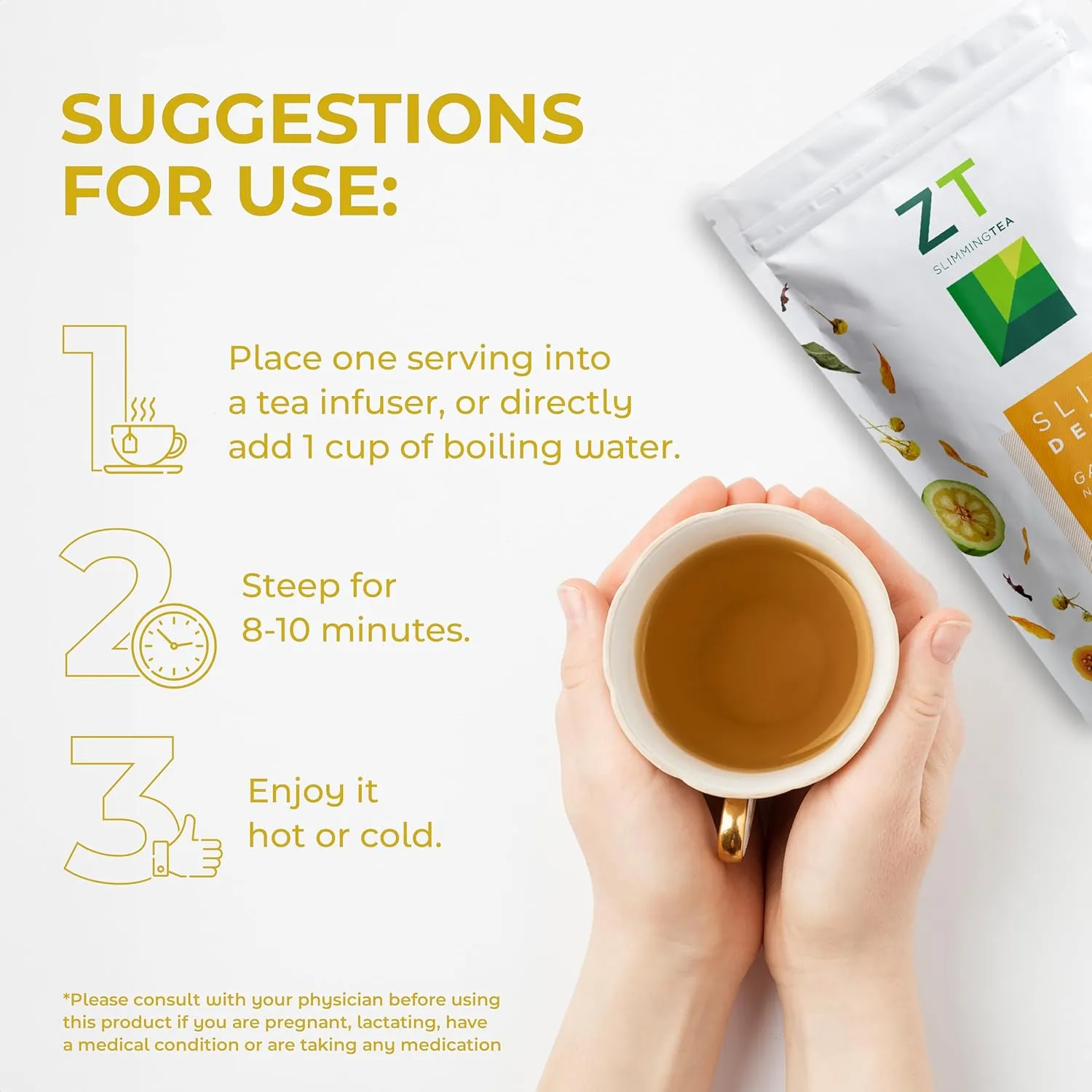 Dr. Zisman ZT Slimming Detox Tea - Garcinia Dreams Night Blend Weight Loss Tea - Muscle Tension - Enhanced Digestion, Healthy Rest While Burning Calories (28 Tea Bags)