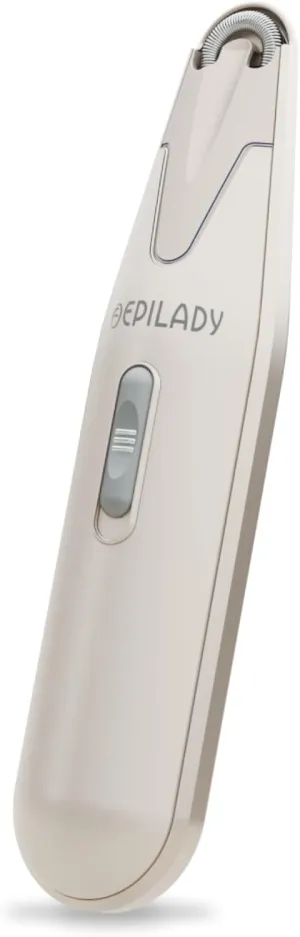 Epilady Esthetic Pearl Epilator for Women Face, Womens Facial Hair Remover | Included Case & Cleaning Brush, Electric Tweezers for Women Facial Hair