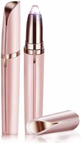 Eyebrow Trimmer for Women Eyebrow Hair Remover Epilator Electric Eye Brows Hair Removal Nose and Brows Shaver Razor with LED