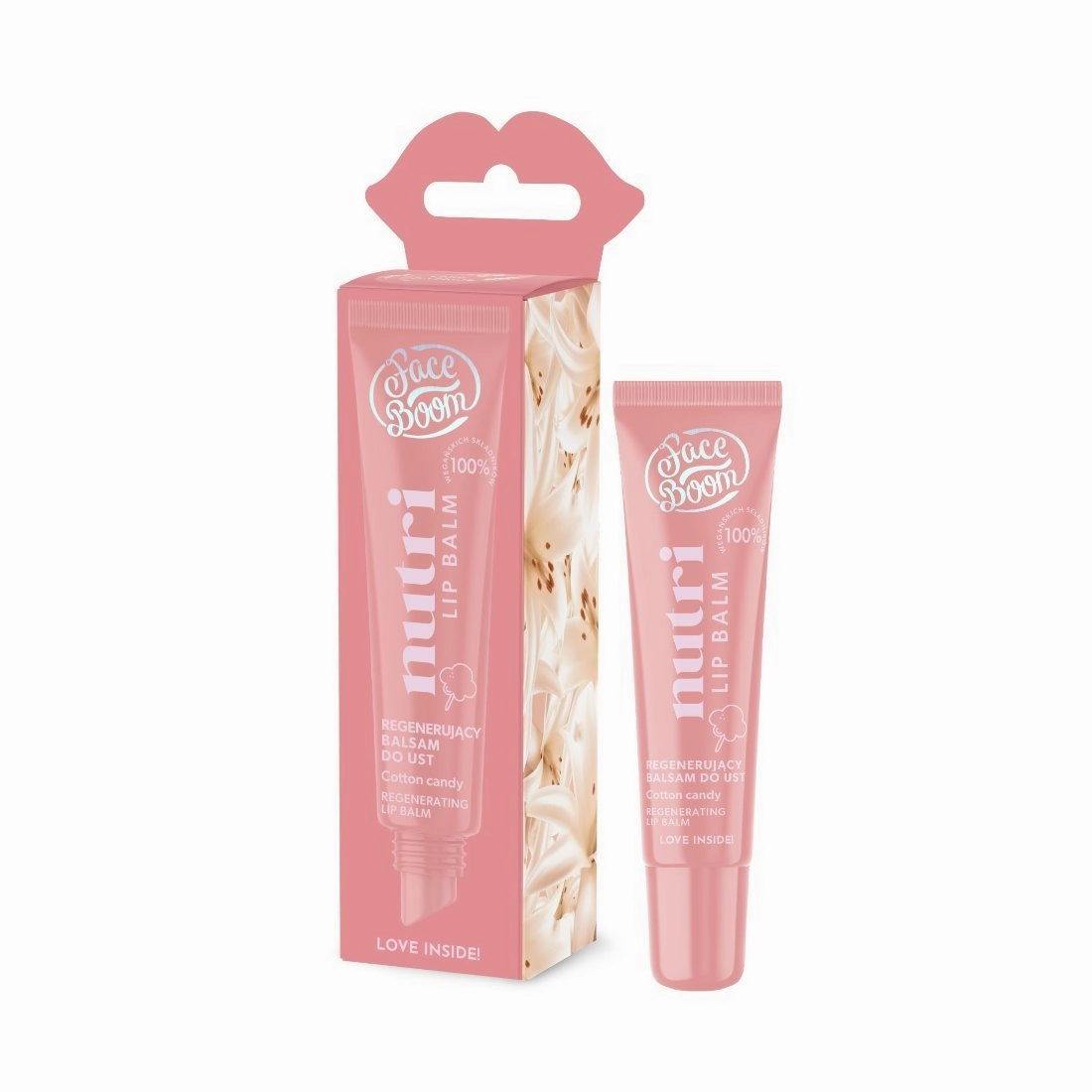 FaceBoom Nutri Lip Balm - Regenerating Lip Balm COTTON CANDY 10g