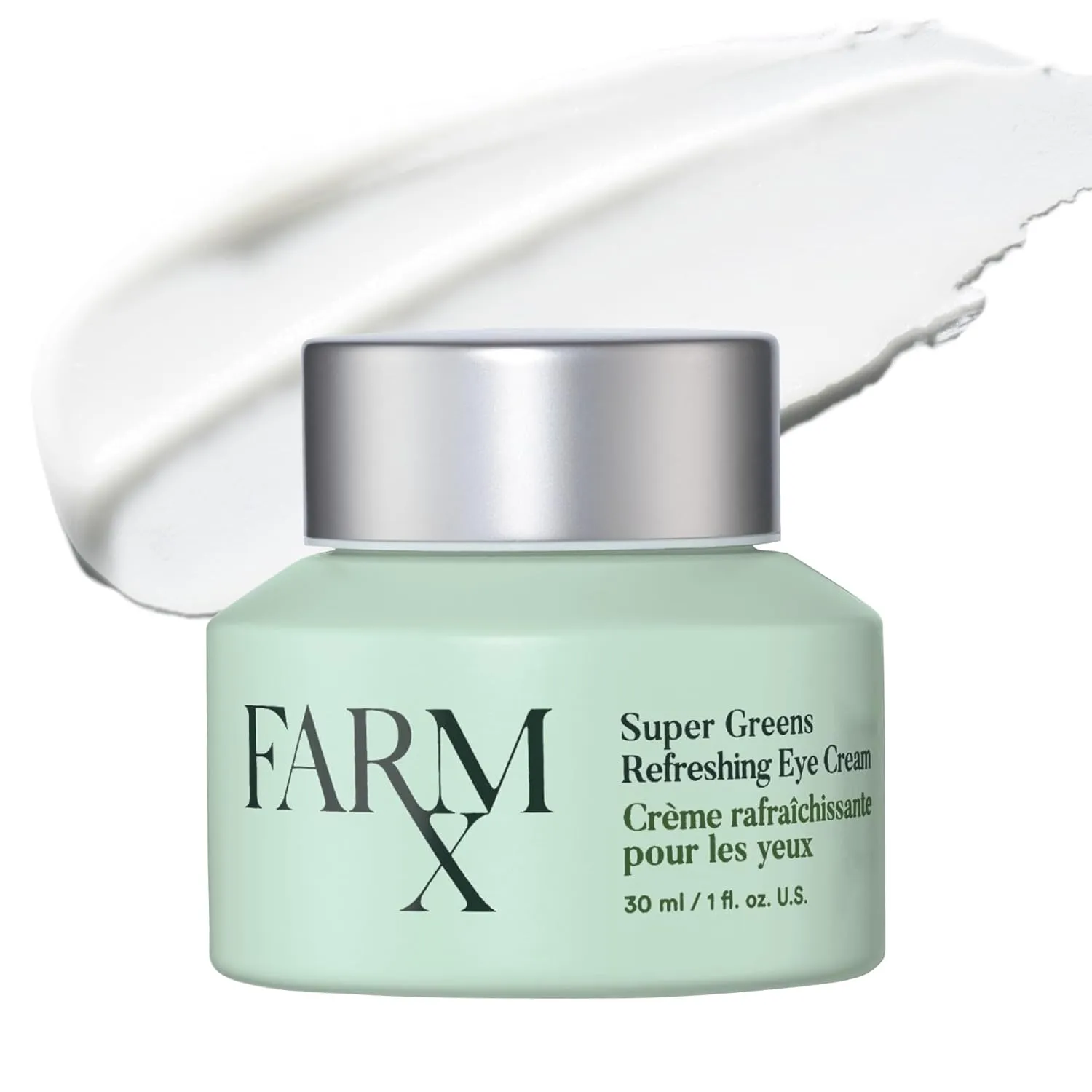Farm Rx Super Greens Refreshing Eye Cream | Vegan Eye Cream with Cucumber Extract and Green Tea | Cools and Refreshes Skin Around Eyes | De-puffing Ingredients