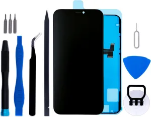 for iPhone 11 Pro Screen Replacement Kit, 5.8 inch LCD Display 3D Touch Digitizer Assembly with Repair Tools and Frame Adhesive (Model A2215 A2160 A2217)