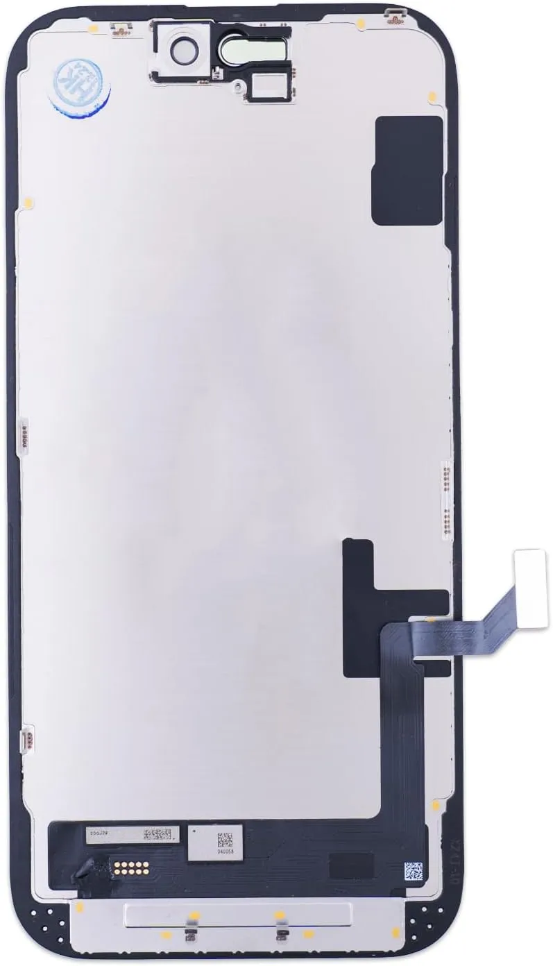 for iPhone 15 Screen Replacement kit, 6.1 inch LCD Display 3D Touch Digitizer Assembly with Frame Adhesive and Repair Tools (Model A2846/A3089/A3092/A3090)