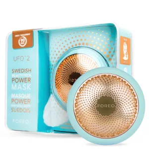 FOREO UFO 2 Red Light Therapy For Face - Anti Aging Face Moisturizer And Dark Spot Remover - For Deep Facial Hydration - Full LED Spectrum - Mint