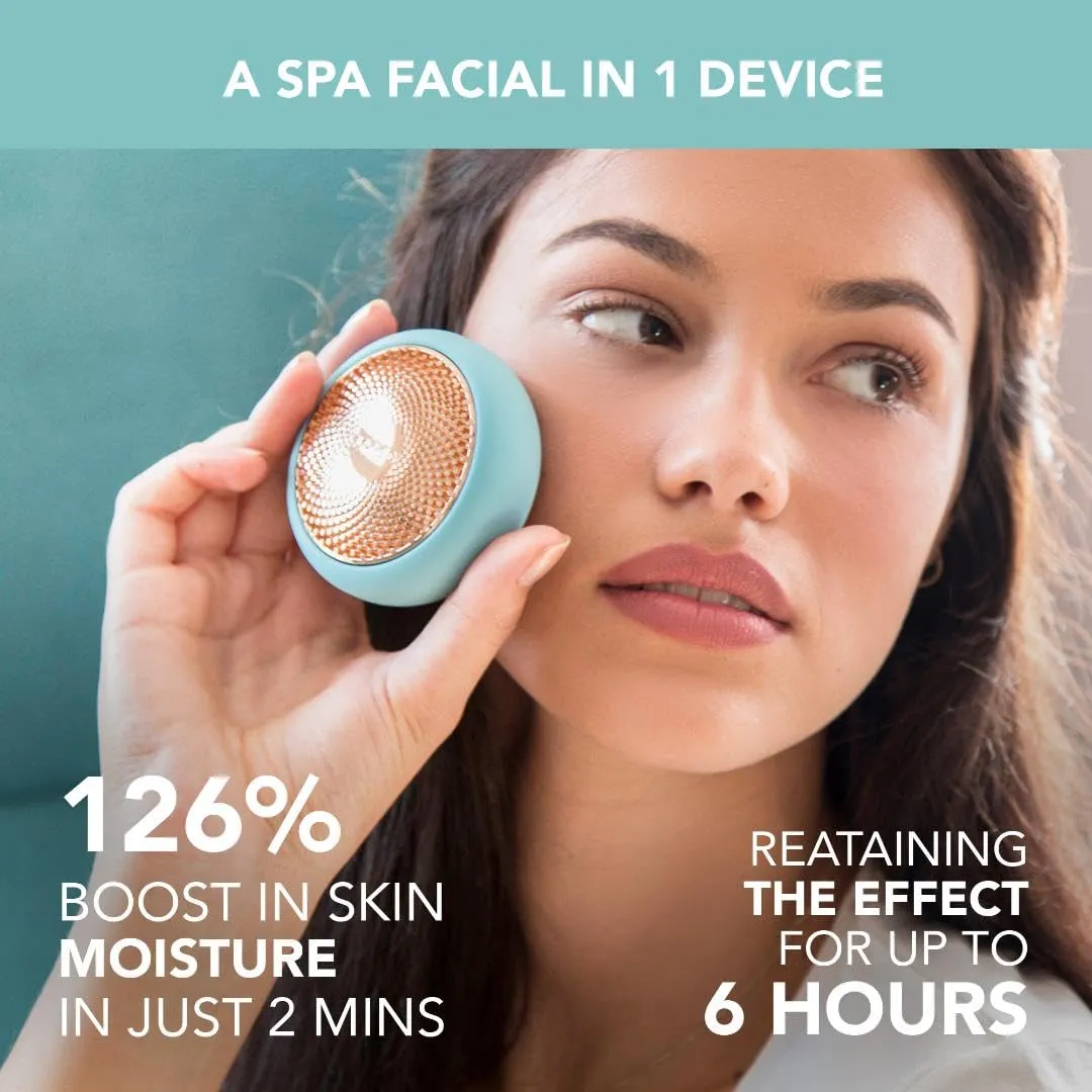 FOREO UFO 2 Red Light Therapy For Face - Anti Aging Face Moisturizer And Dark Spot Remover - For Deep Facial Hydration - Full LED Spectrum - Mint