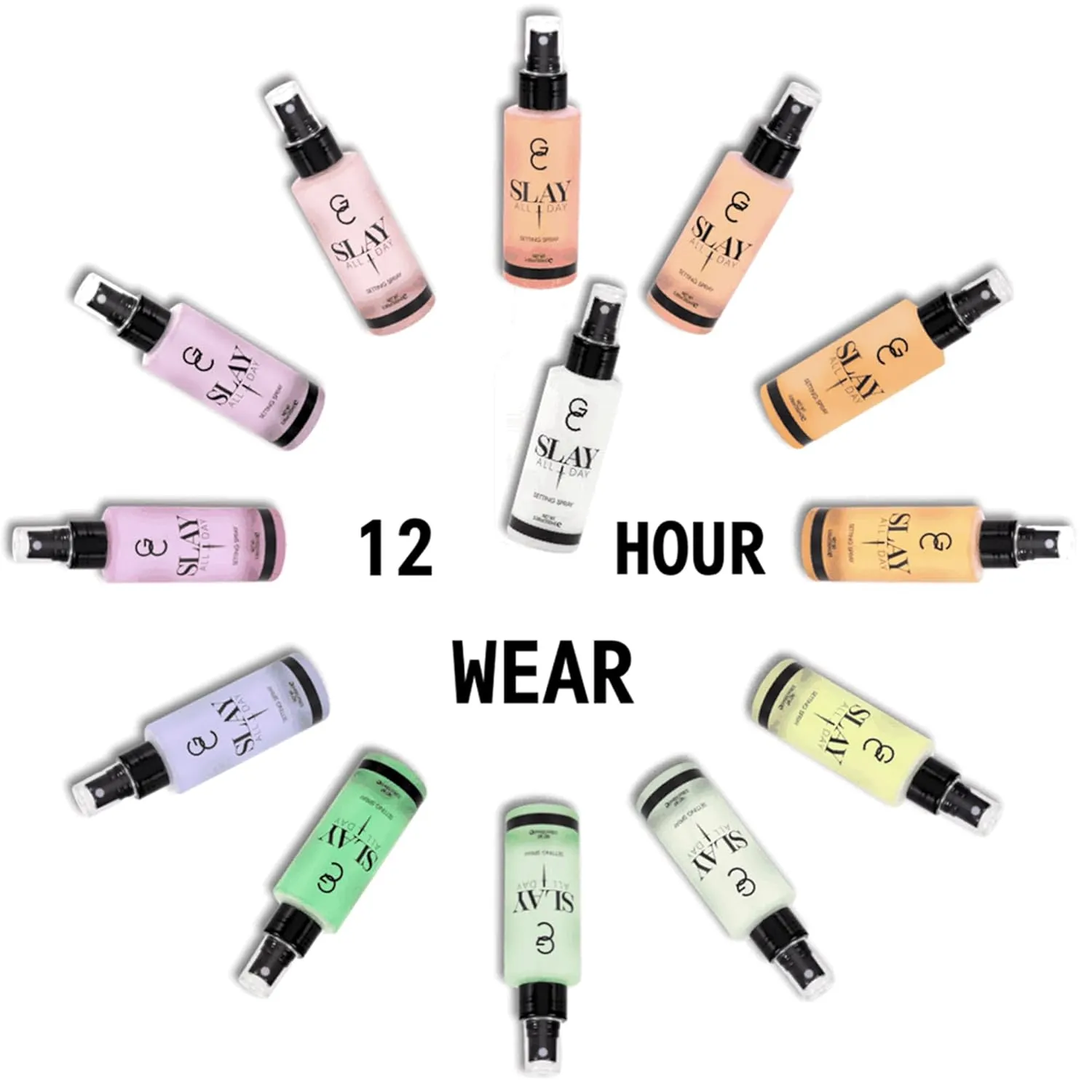 Gerard Cosmetics Slay All Day Makeup Setting Spray (Cucumber Scented), Matte Finish with Oil Control, Cruelty Free, Long Lasting Finishing Spray, 3.38oz (100ml)