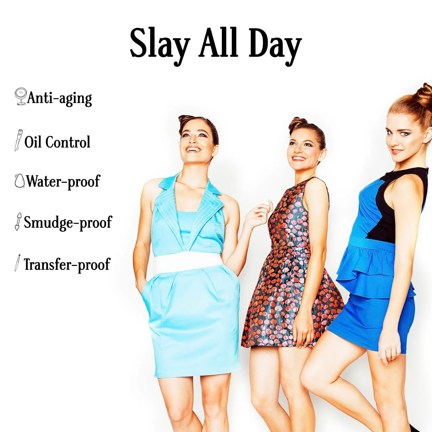 Gerard Cosmetics Slay All Day Makeup Setting Spray (Cucumber Scented), Matte Finish with Oil Control, Cruelty Free, Long Lasting Finishing Spray, 3.38oz (100ml)