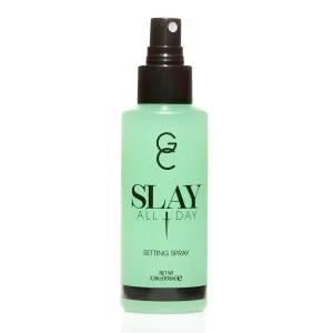 Gerard Cosmetics Slay All Day Makeup Setting Spray (Cucumber Scented), Matte Finish with Oil Control, Cruelty Free, Long Lasting Finishing Spray, 3.38oz (100ml)