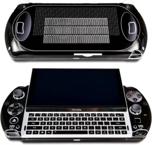 GPD Win 4 Matte Skin, PSP 3000 Black Edition, Full Wrapping Matte Vinyl Skin for GPD Win 4, Compatible with 2022, 2023, 2024, and 2025 Versions. (Designed by POP SKIN)