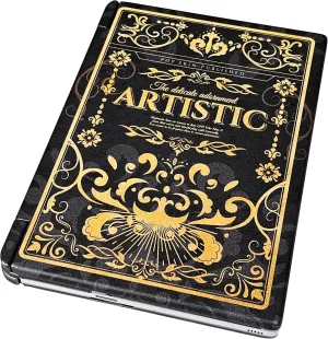 GPD Win Max 2 Skin, Artistic Book Edition, Full Wrapping Matte Vinyl Skin for Both GPD Win Max 2, Compatible for 2022, 2023, 2024, 2025 Version (Designed by POP SKIN)