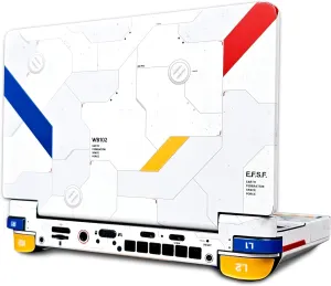 GPD Win Mini Skin, Gundam Edition, Full Wrapping Matte Vinyl Skin for GPD Win Mini, Both 2023 Oculink Version and 2024 USB A Version (Designed by POP SKIN) ★Does NOT FIT for The 2025 Version.★