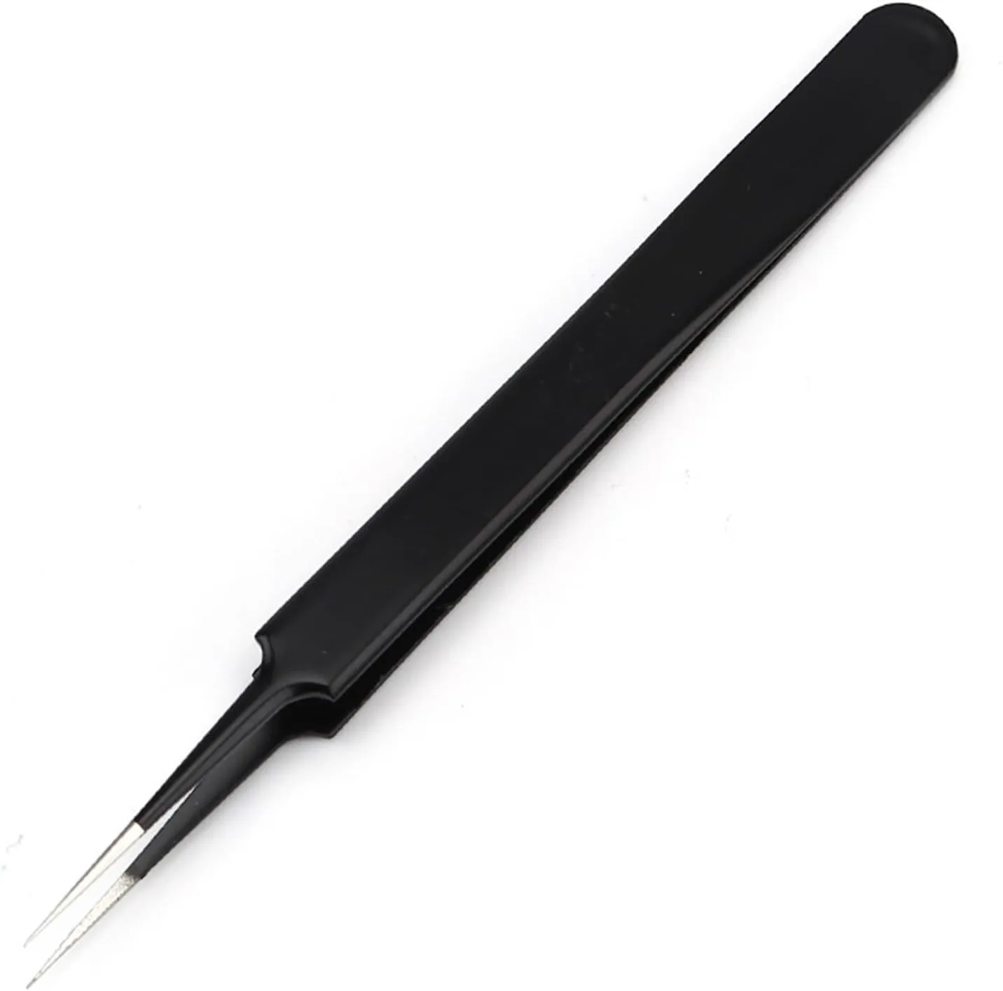 Hair Removal Tweezers Multicolor Tweezers for Eyelash Extension High-Precision Eyelash Extension Tweezers(Green)