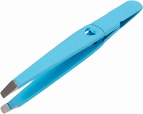 Hair Removal Tweezers Professional Eyebrow Tweezers Stainless Steel Slanted Eye Brow Clips Makeup Tool Tweezers(Yellow) (Onecolor)