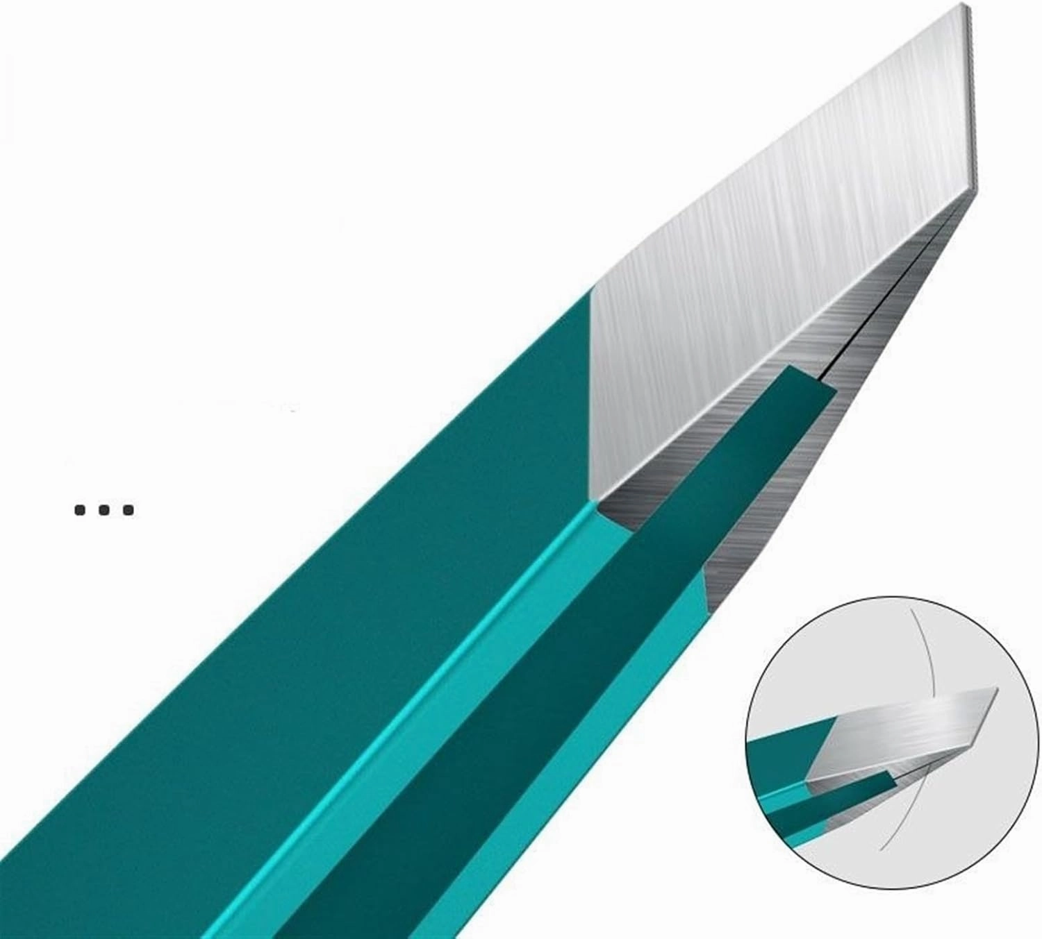 Hair Removal Tweezers Slanted Tweezers Eyebrow Tip Precision Eyebrow Tweezers for Eyebrows Ingrown Facial Hair and Lash Extension(Rojo)