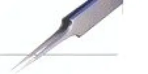 Hakko CHP 5-SA Stainless Steel Non-Magnetic Precision Tweezers with Point Thin-Tapered Sharp Tips, 4-1/4" Length
