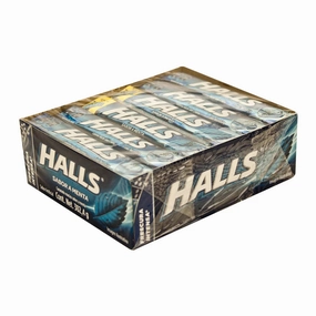 Halls Menta (Mint) 3 units (9 ct/unit) From Mexmax INC.