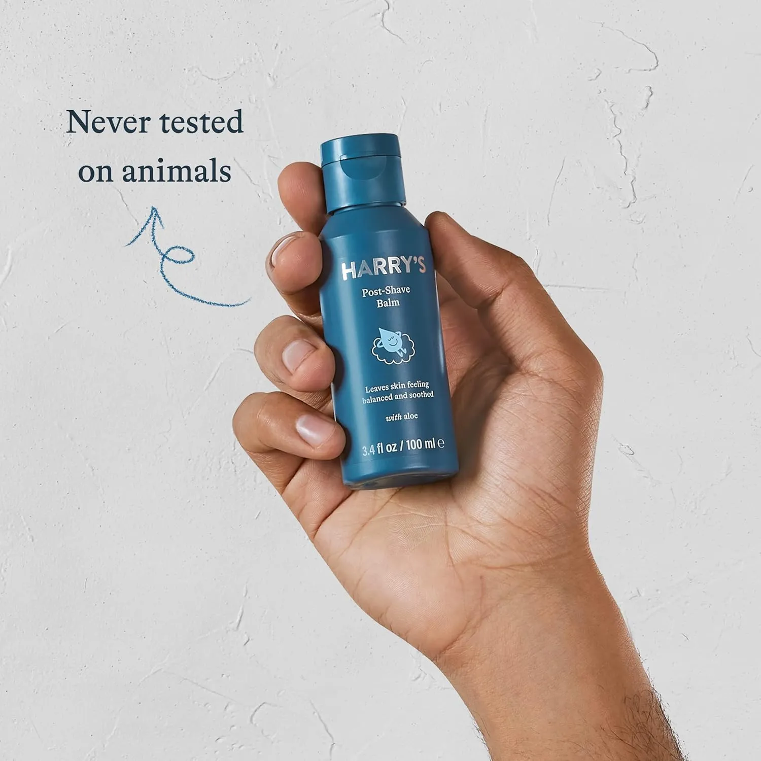 Harry's Shaving Razors for Men includes a Razor and 3 Razor Blade Refills (Ember) & Post Shave - Post Shave Balm for Men - 3.4 Fl Oz (Pack of 2) (packaging may vary)