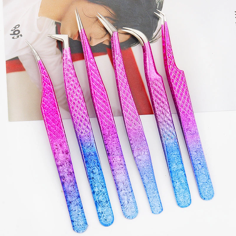 Ice Flower Eyelash Tweezers