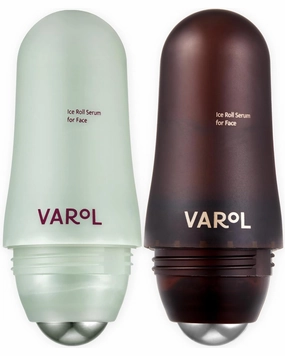 Ice Roll Serum for Face - Anti Aging & Pore Minimizing Set, Ice Roller for Puffiness Relief, Soothing, Hydrating